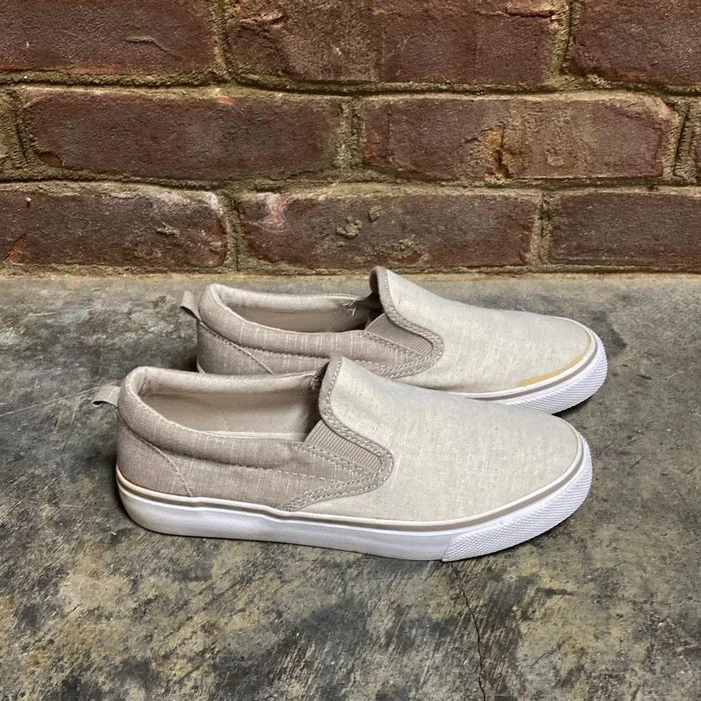Old Navy Slip On Canvas Sneakers Youth Size 3 NEW